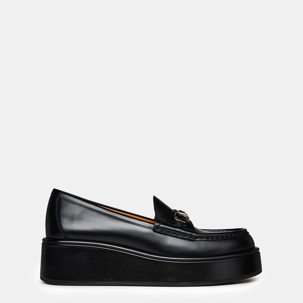 Horsebit Wedge Loafers
