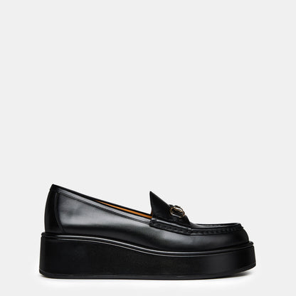 Horsebit Wedge Loafers