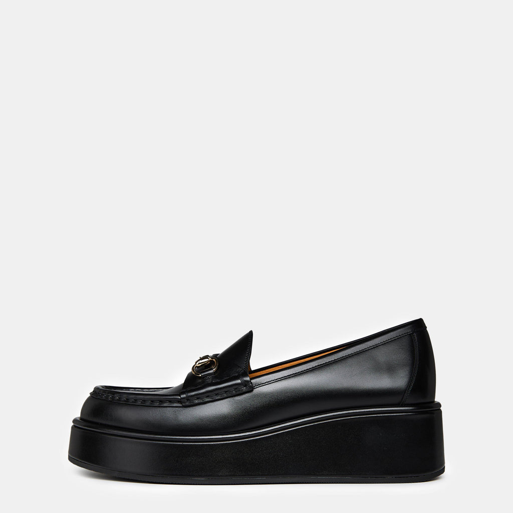Horsebit Wedge Loafers