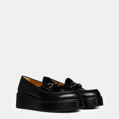 Horsebit Wedge Loafers