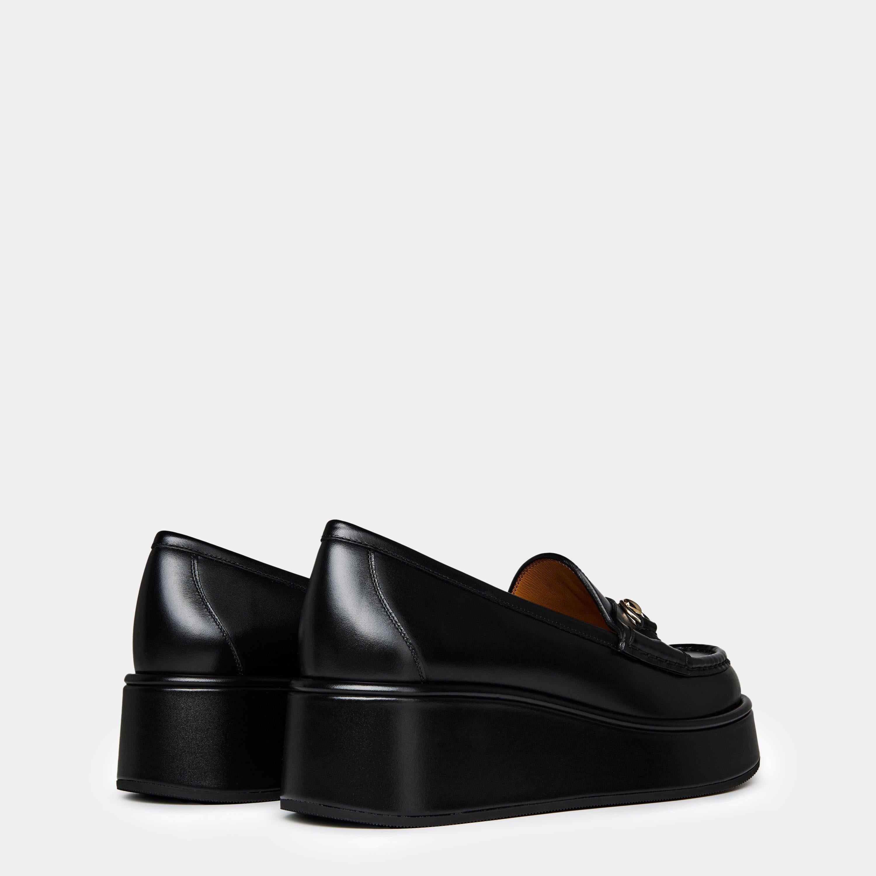 Horsebit Wedge Loafers