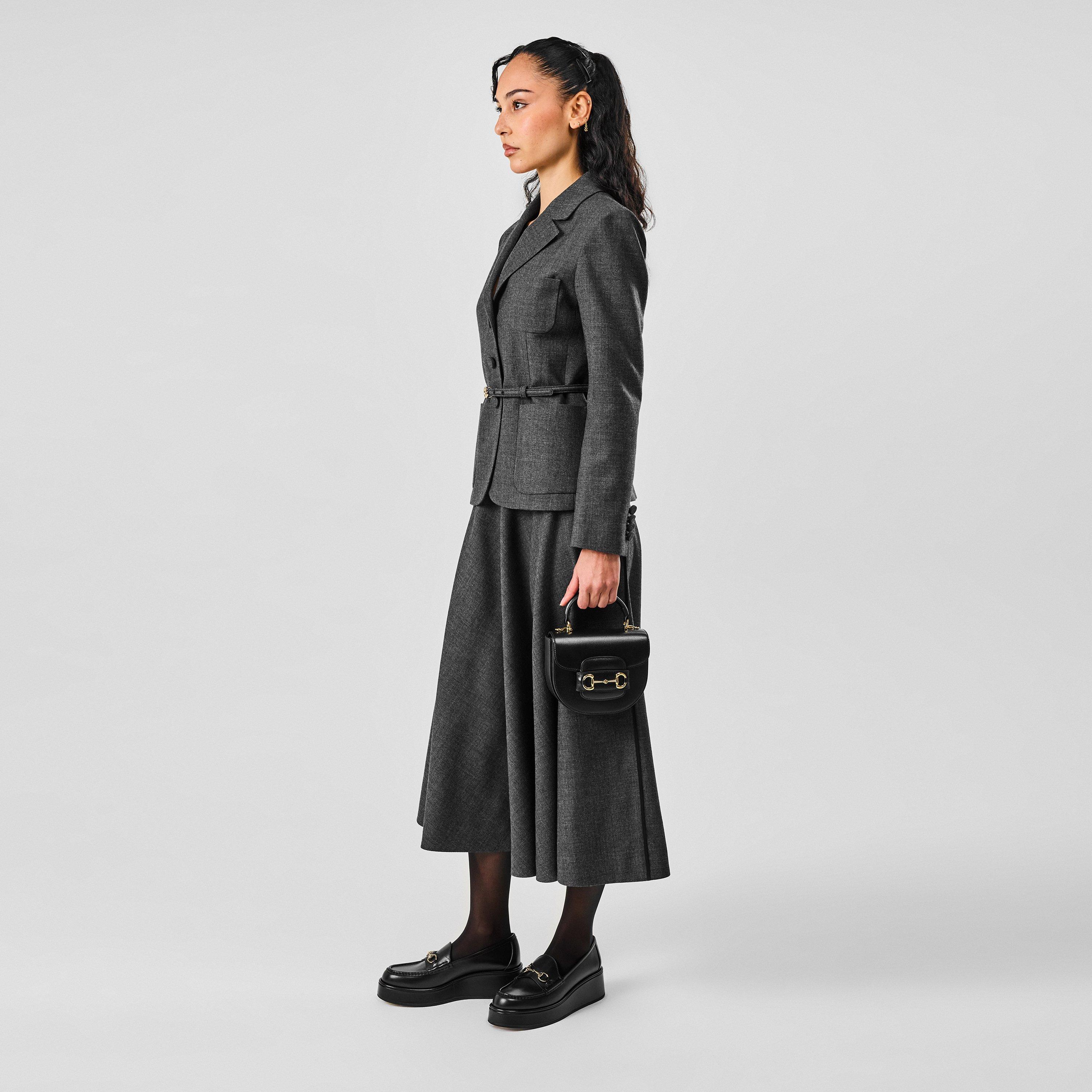 Horsebit Wedge Loafers