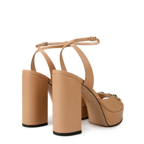 Horsebit Platform Heels
