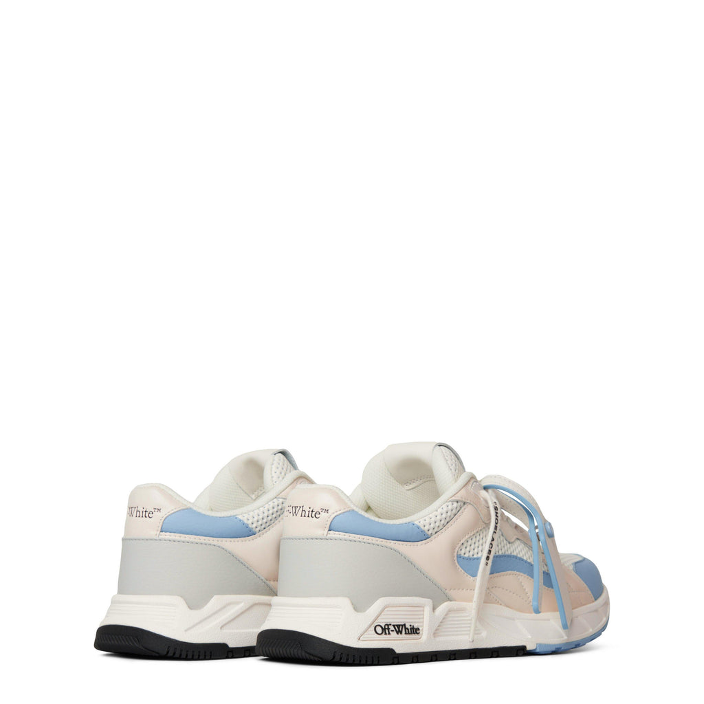 Women's Runner B Low Luxurious Leather and Mesh Trainers