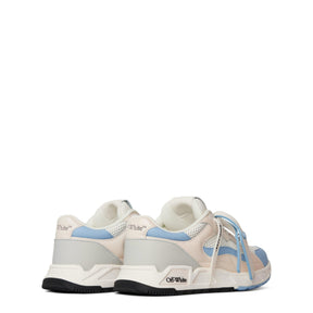 Women's Runner B Low Luxurious Leather and Mesh Trainers