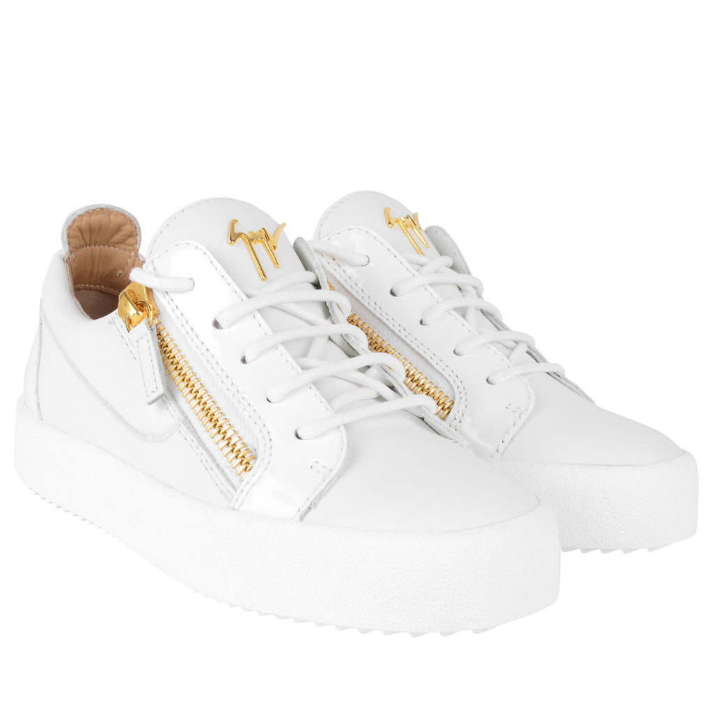 May Leather Low Top Trainers