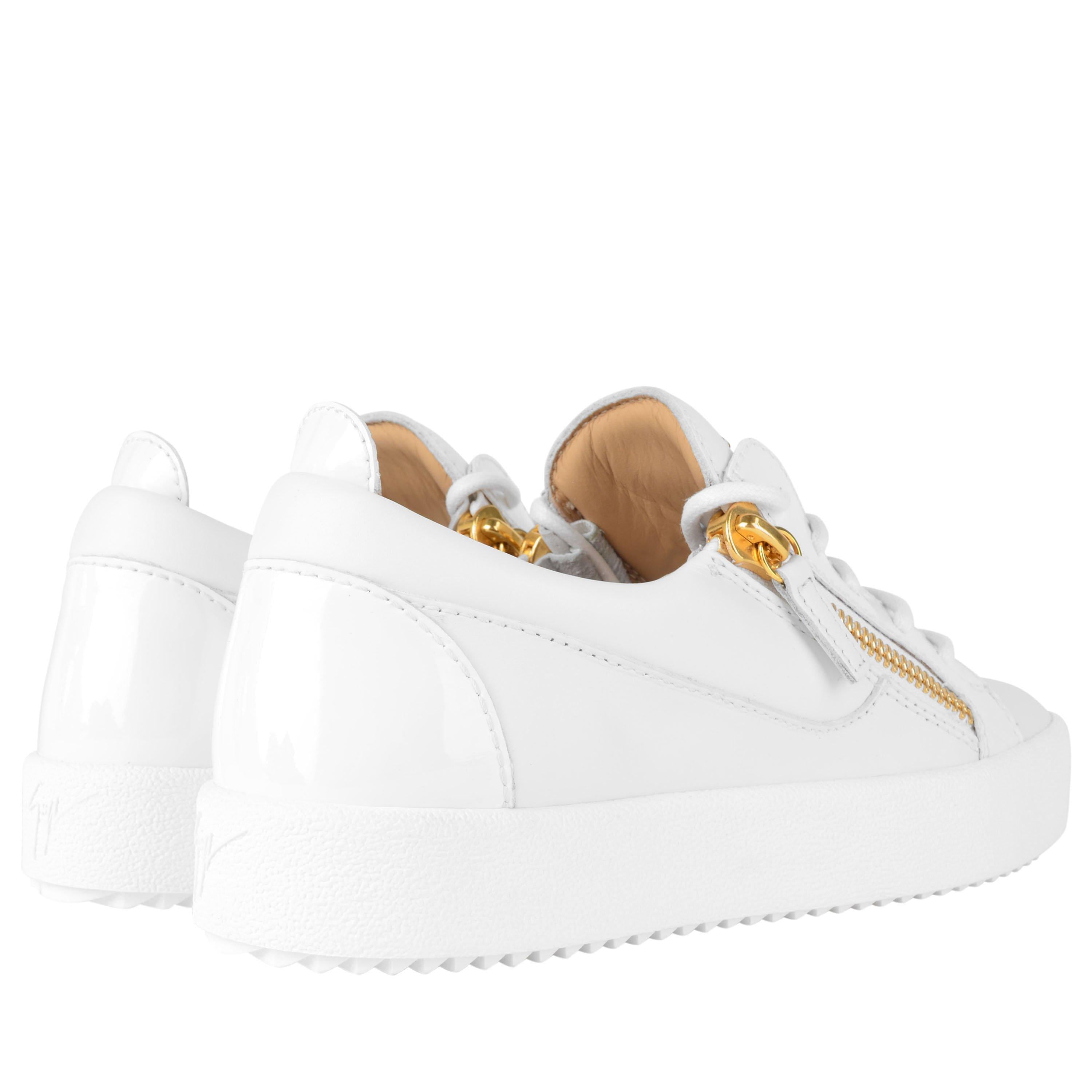 May Leather Low Top Trainers