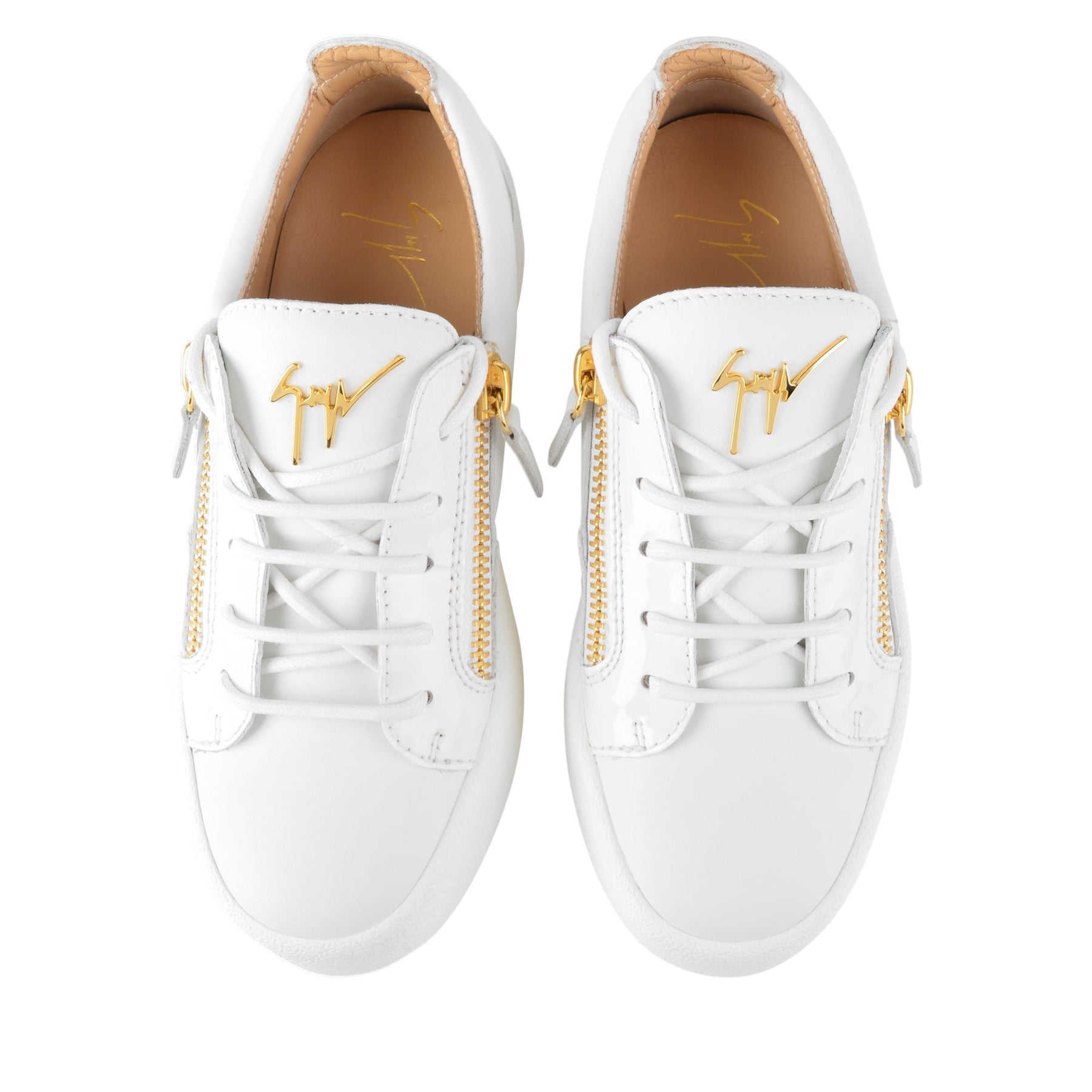 May Leather Low Top Trainers