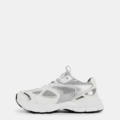 Marathon Leather And Mesh Trainers
