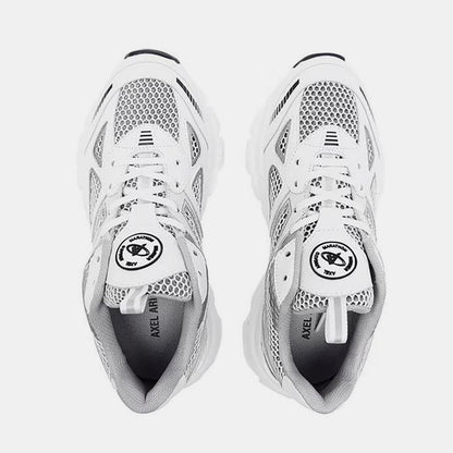 Marathon Leather And Mesh Trainers