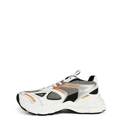 Marathon Leather And Mesh Trainers