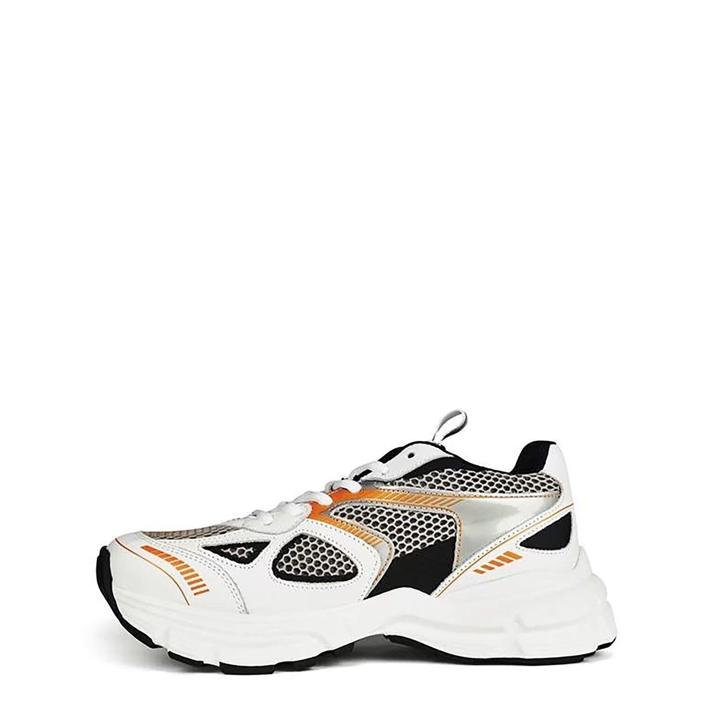 Women's Marathon Leather And Mesh Trainers