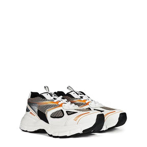 Women's Marathon Leather And Mesh Trainers