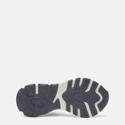 Marathon Leather And Mesh Trainers