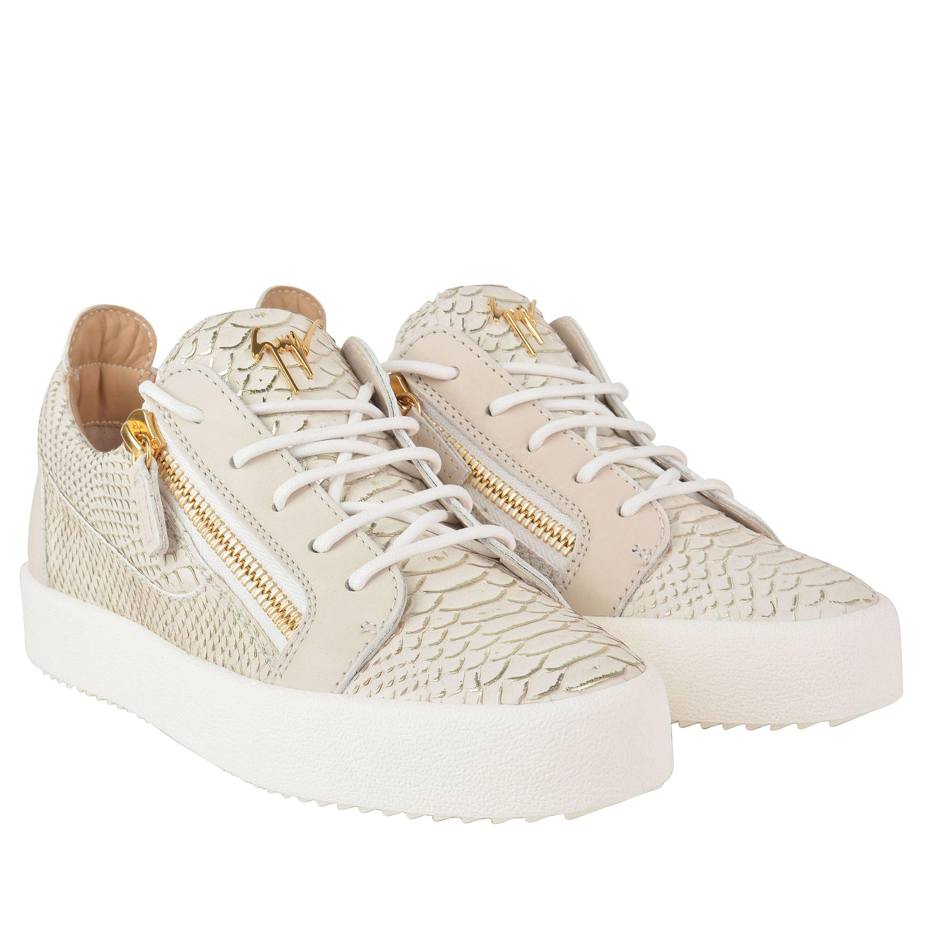 Python Embossed Trainers