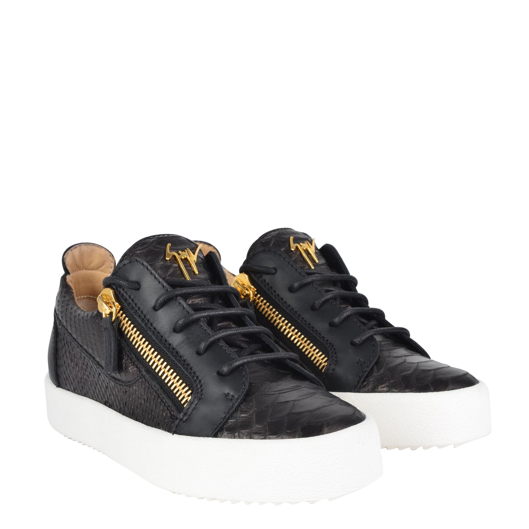 Python Embossed Trainers