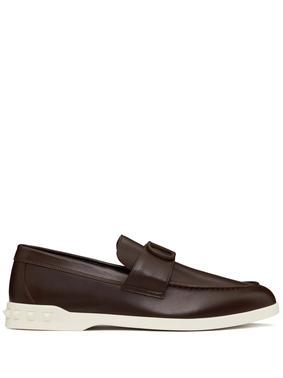 Valentino Garavani Leisure Flows Leather Loafers
