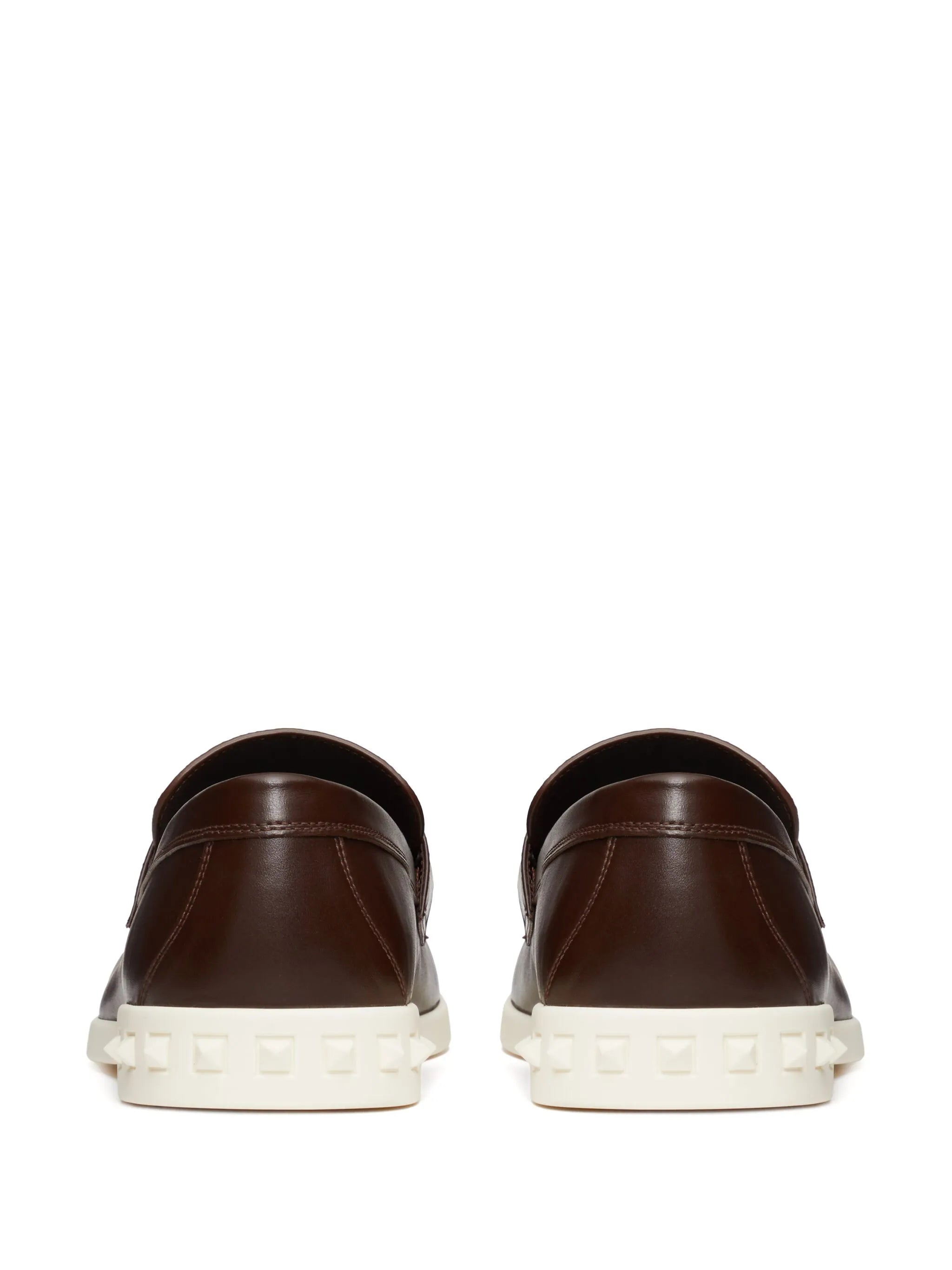 Valentino Garavani Leisure Flows Leather Loafers
