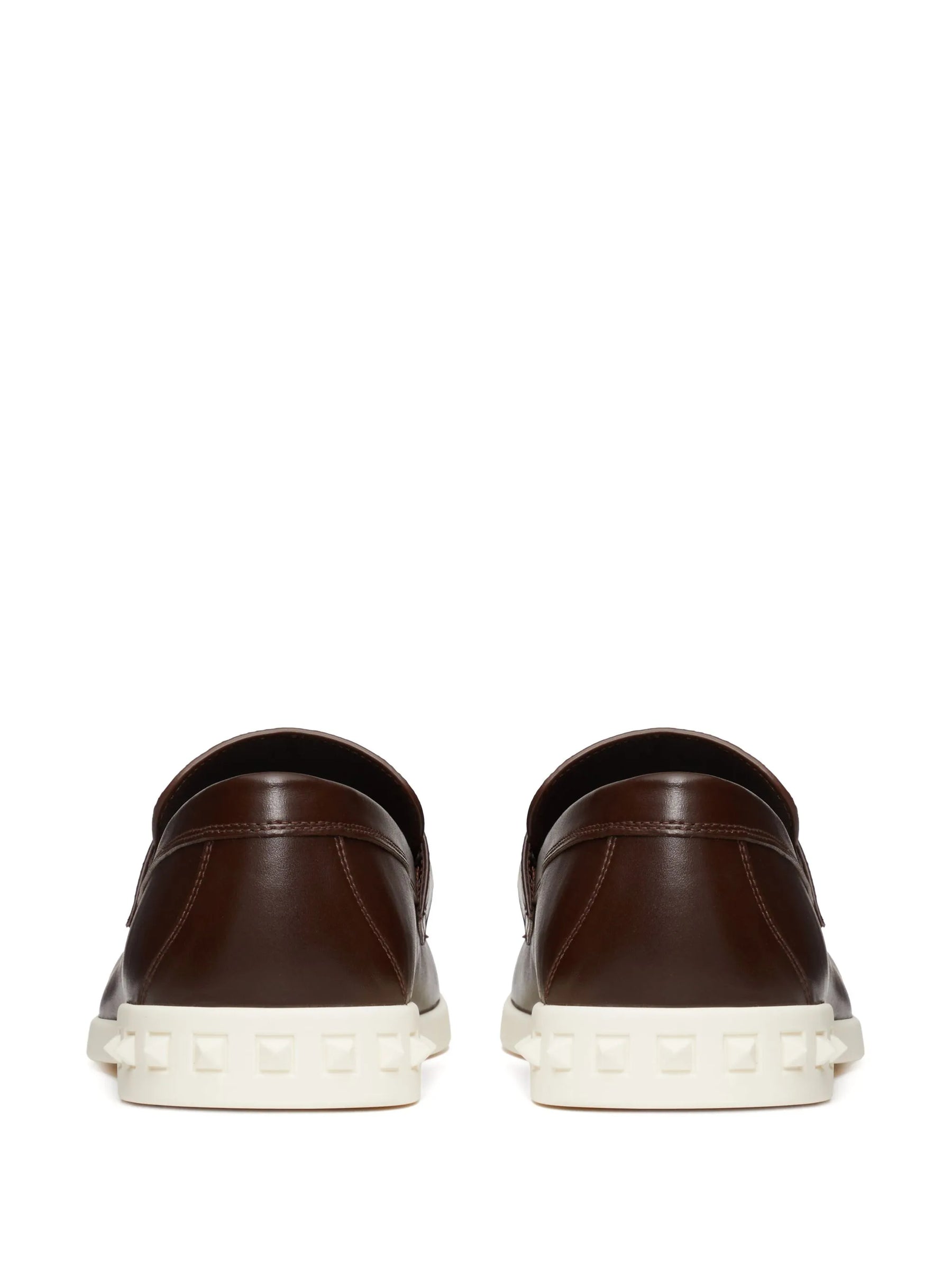 Valentino Garavani Leisure Flows Leather Loafers