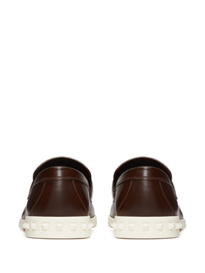 Valentino Garavani Leisure Flows Leather Loafers