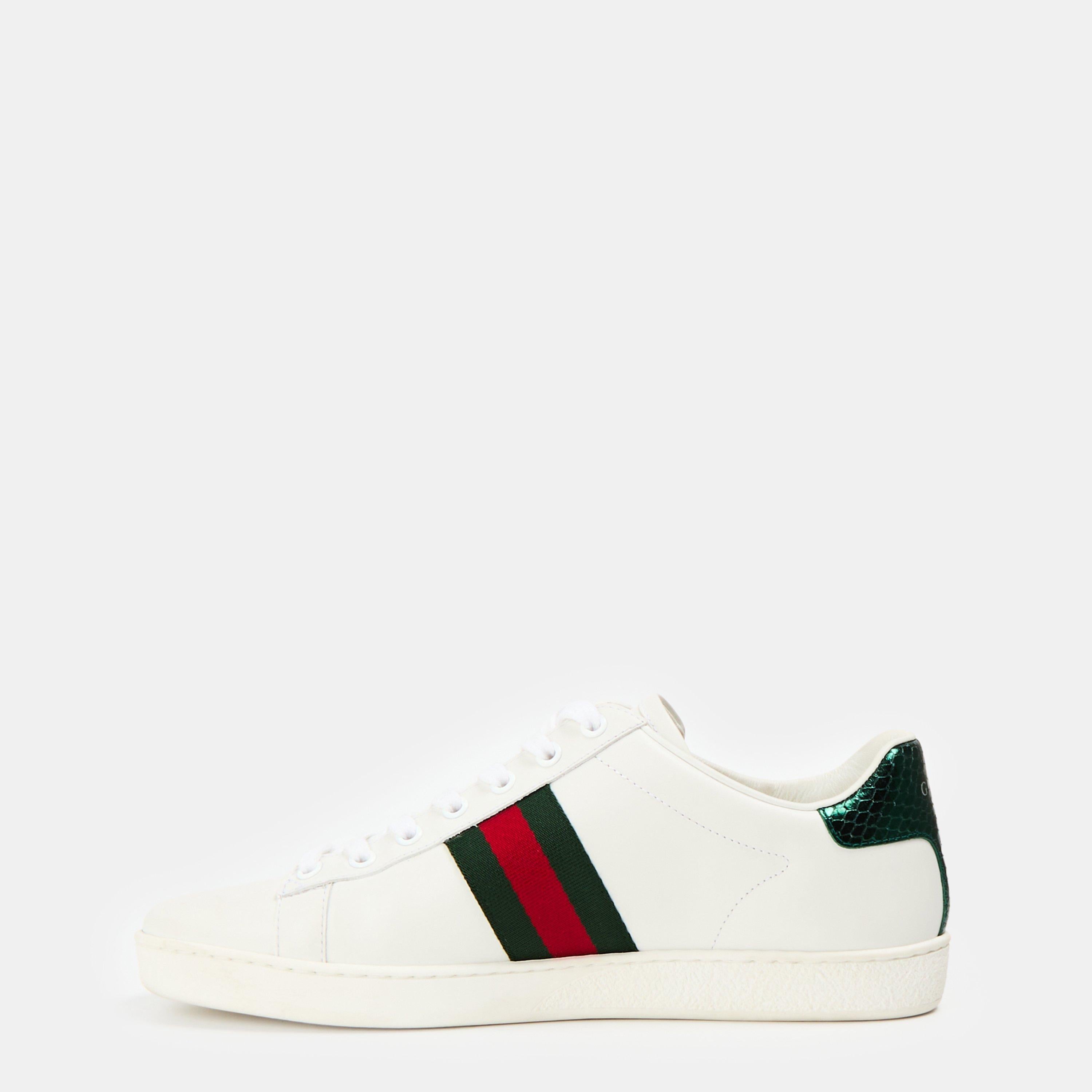 Ace Bee Leather Low-Top Trainers