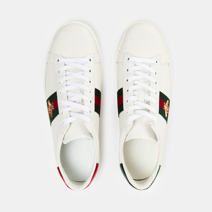 Ace Bee Leather Low-Top Trainers