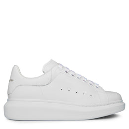 Logo Print Leather Oversized Trainers