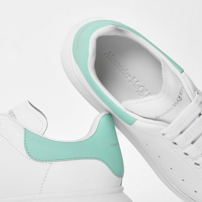 Logo Print Leather Oversized Trainers