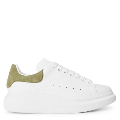Logo Print Leather Oversized Trainers