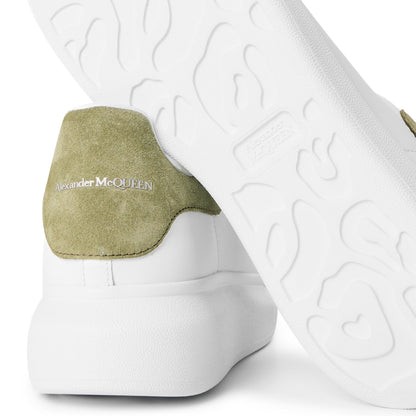 Logo Print Leather Oversized Trainers