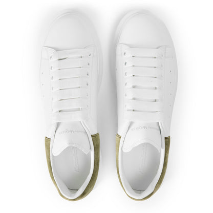 Logo Print Leather Oversized Trainers