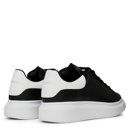 Logo Print Leather Oversized Trainers