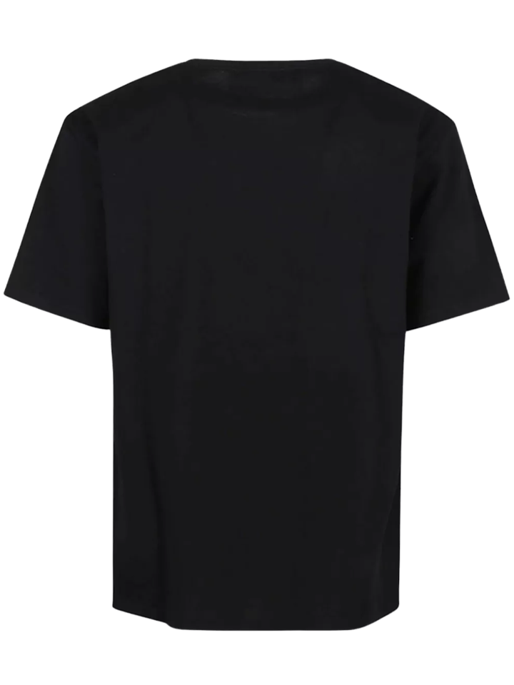 Valentino Chez Valentino Print Jersey T-Shirt in Black