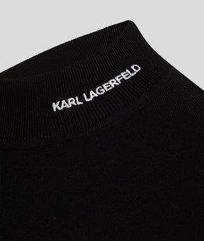 LOGO TURTLE-NECK JUMPER