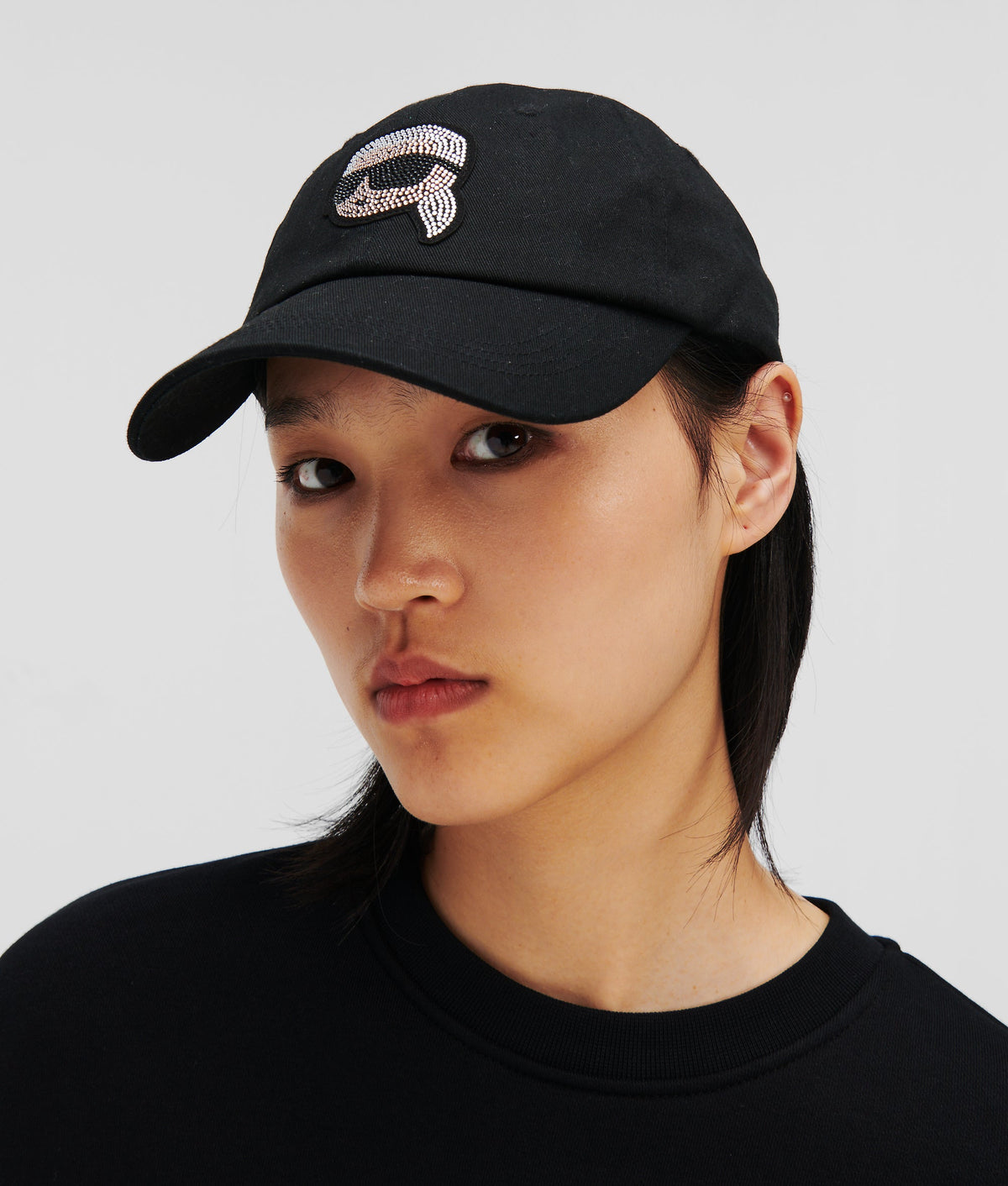 IKON RHINESTONE KARL CAP