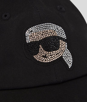 IKON RHINESTONE KARL CAP