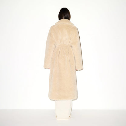 Faux Fur Oversized Long Coat