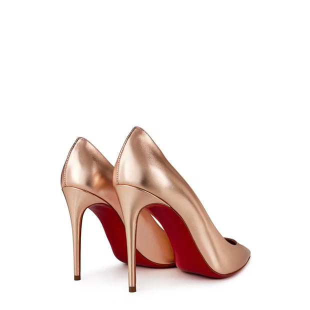 WOMEN'S KATE LEATHER PUMPS 100MM