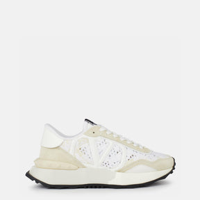 Lace And Mesh Lacerunner Trainers