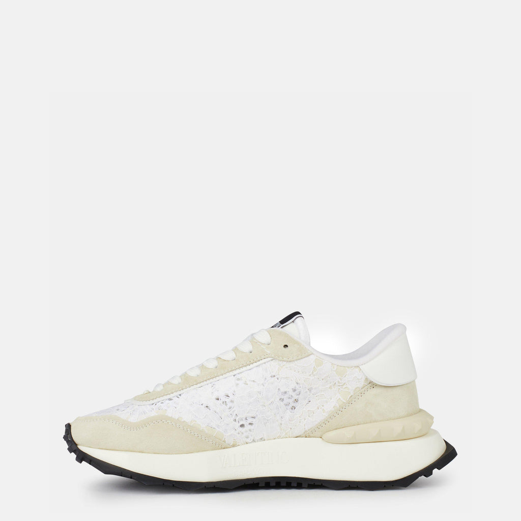 Lace And Mesh Lacerunner Trainers