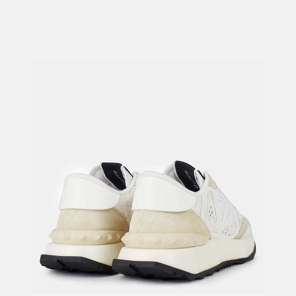 Lace And Mesh Lacerunner Trainers