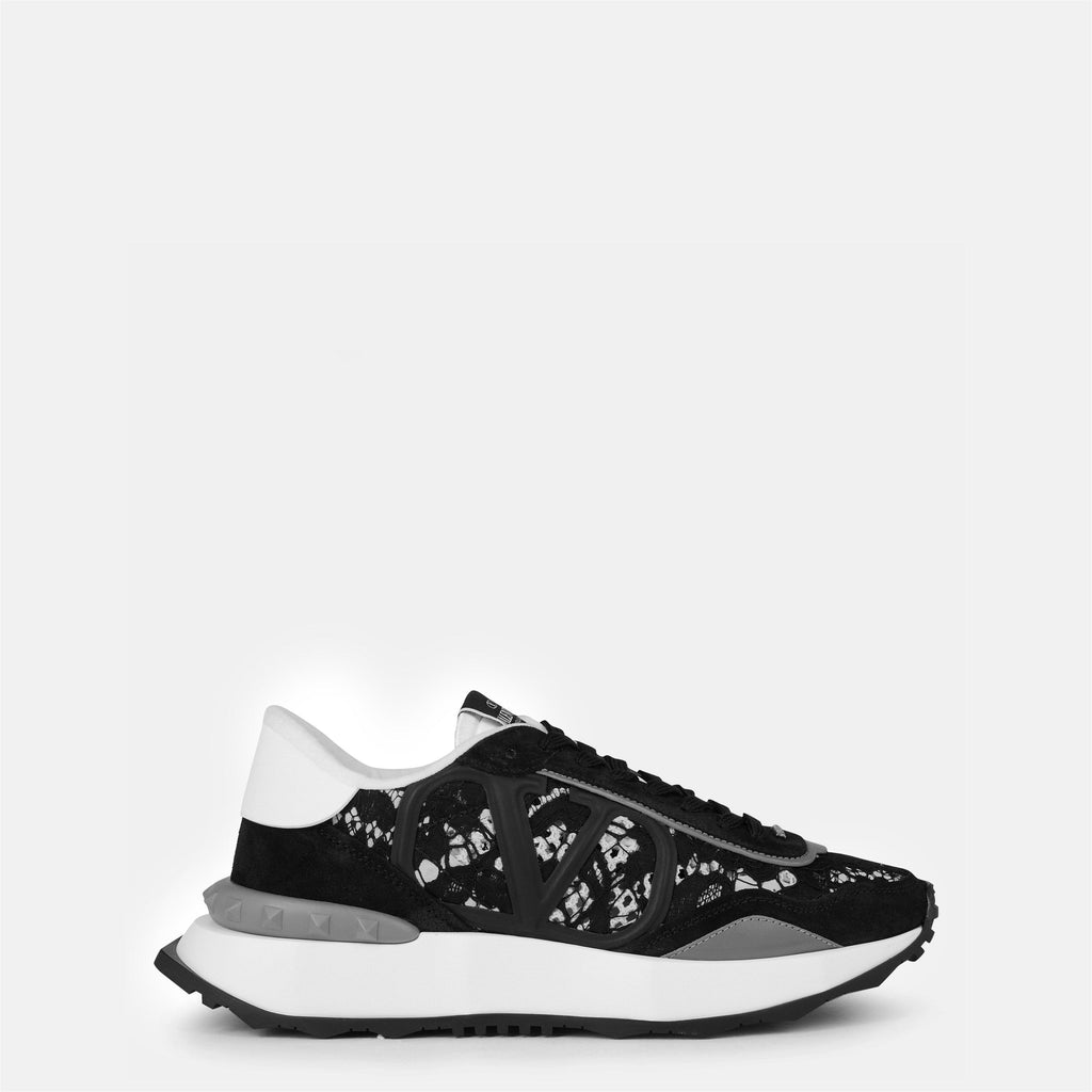 Lace And Mesh Lacerunner Trainers