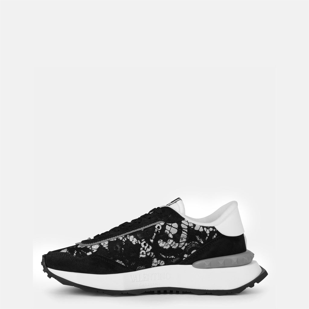 Lace And Mesh Lacerunner Trainers