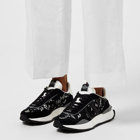 Lace And Mesh Lacerunner Trainers