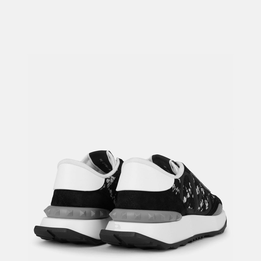 Lace And Mesh Lacerunner Trainers