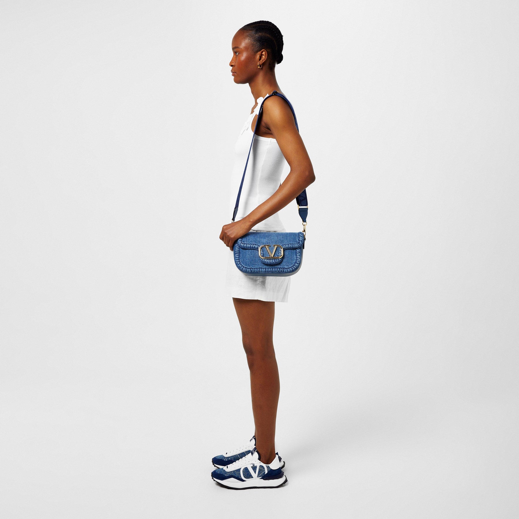 Lace And Mesh Lacerunner Trainers