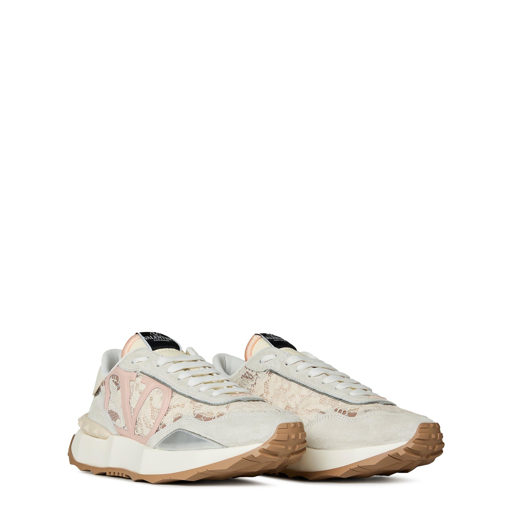 Lace And Mesh Lacerunner Trainers