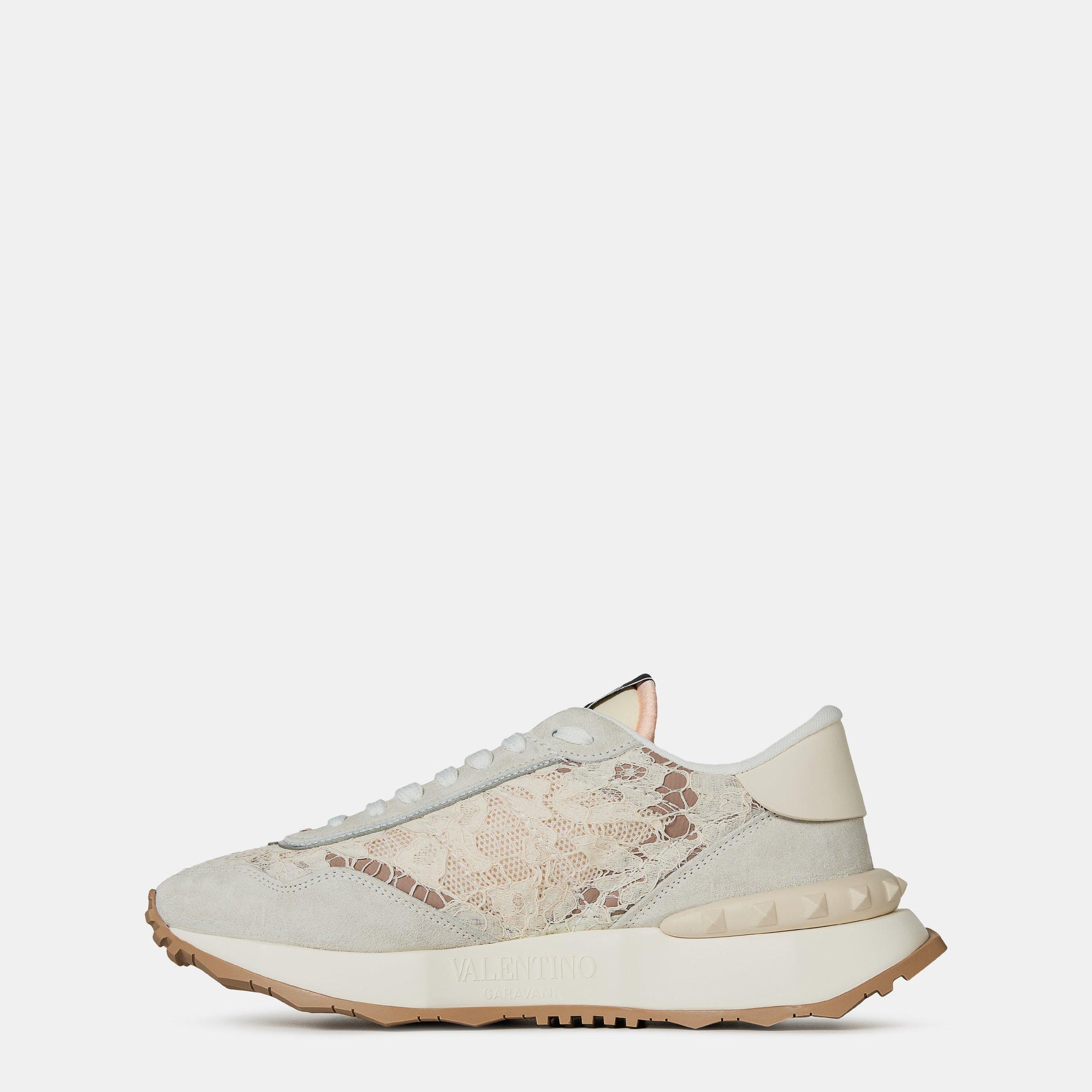 Lace And Mesh Lacerunner Trainers