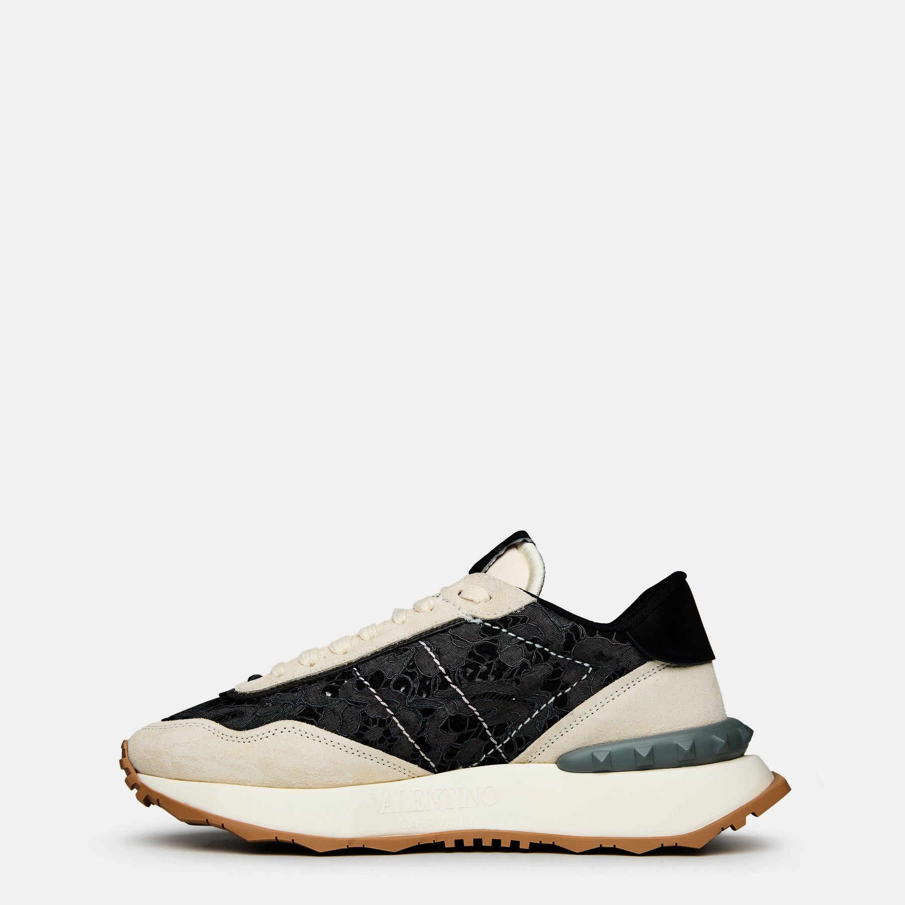 Lace And Mesh Lacerunner Trainers