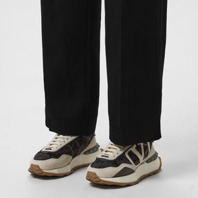 Lace And Mesh Lacerunner Trainers